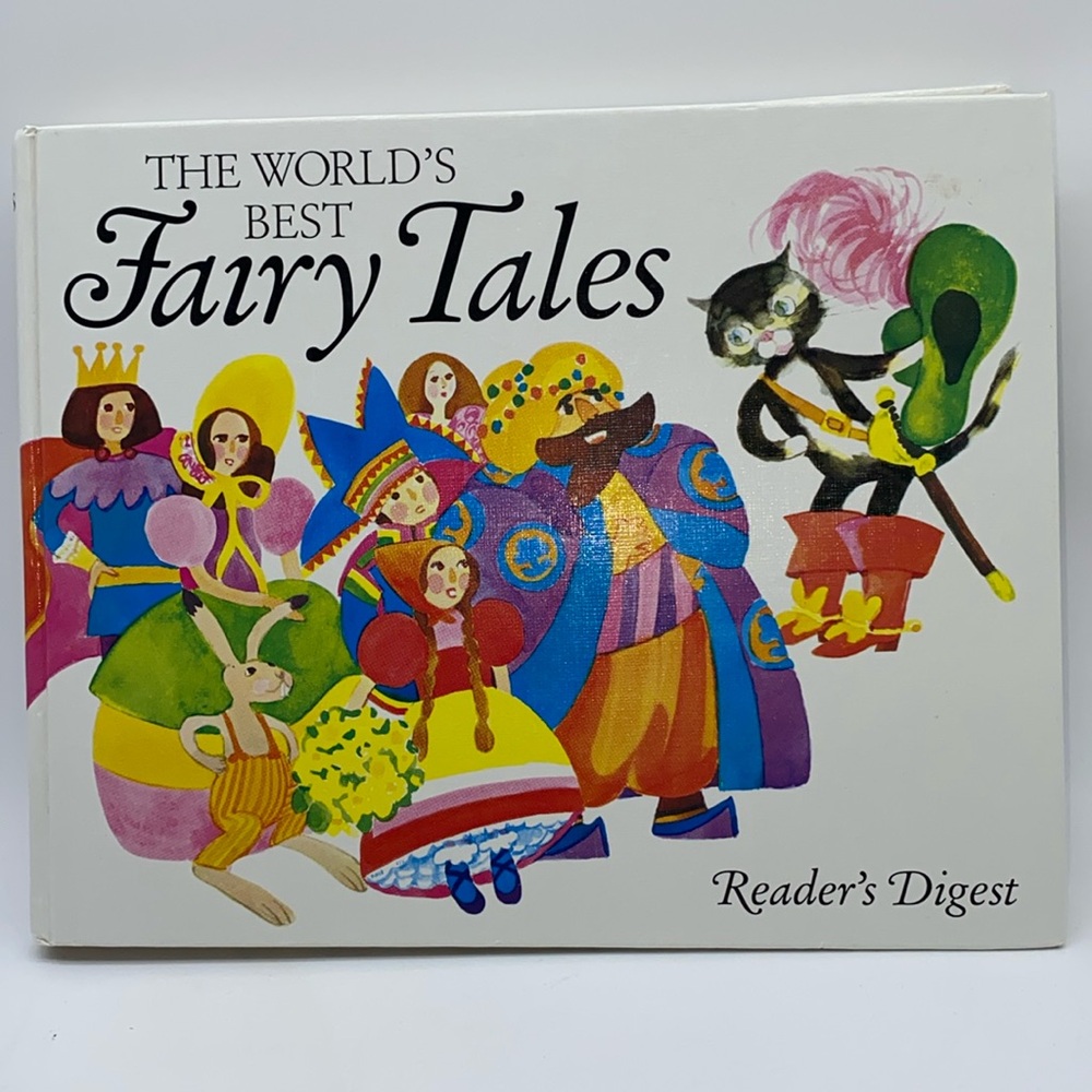 The World’s Best Fairy Tales Reader’s Digest Hardcover 1990 Children’s Book